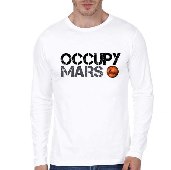 Occupy Mars Full Sleeve T-Shirt