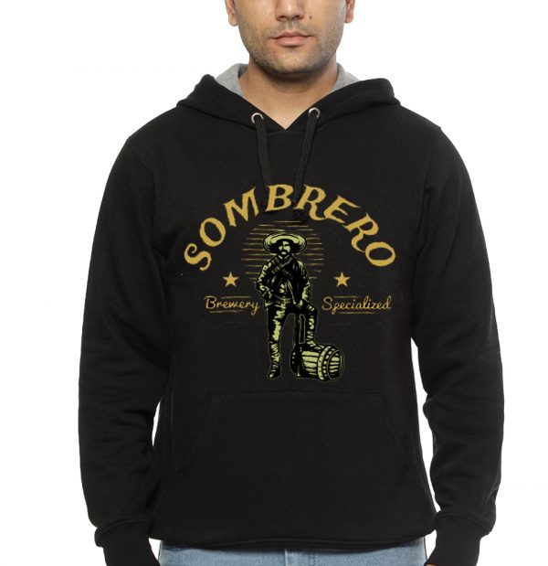 Sombrero Black Hoodie