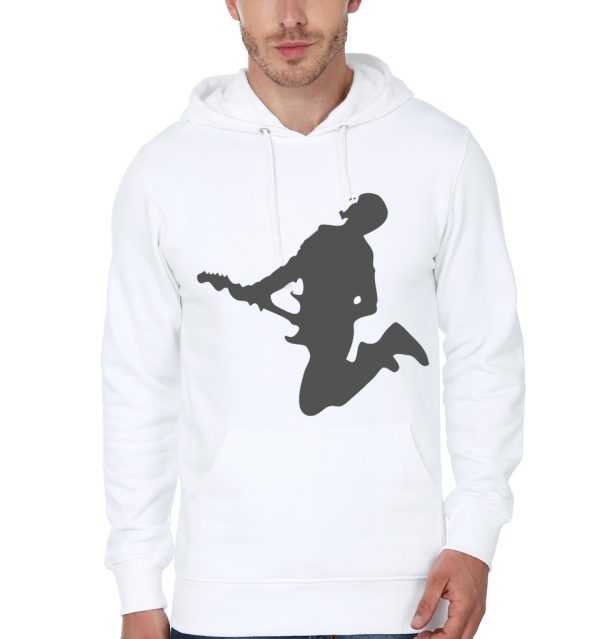 Edge White Hoodie