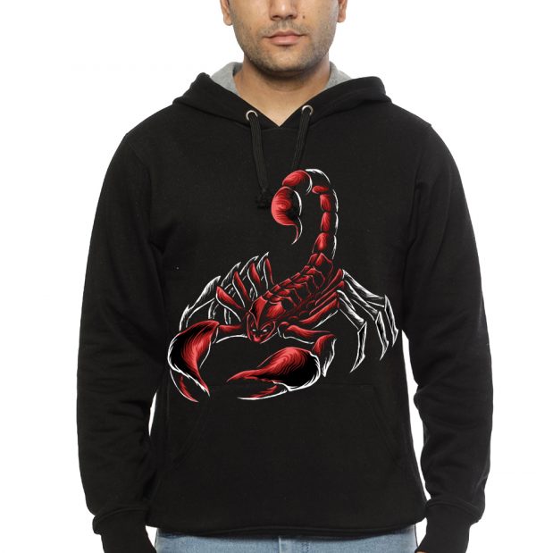 Scorpions Artwork Black Hoodie