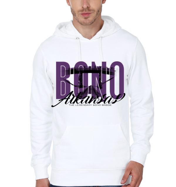 The Bono Bridge White Hoodie