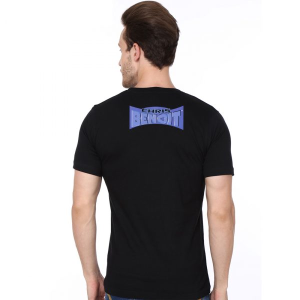 WWE Chris Benoit Black T-Shirt - Image 2