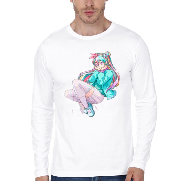 Pastel Girl White T-Shirt