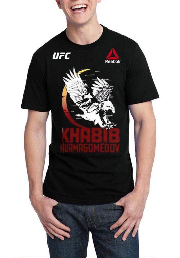 Khabib Nurmagomedov Black Half Sleeve T-Shirt