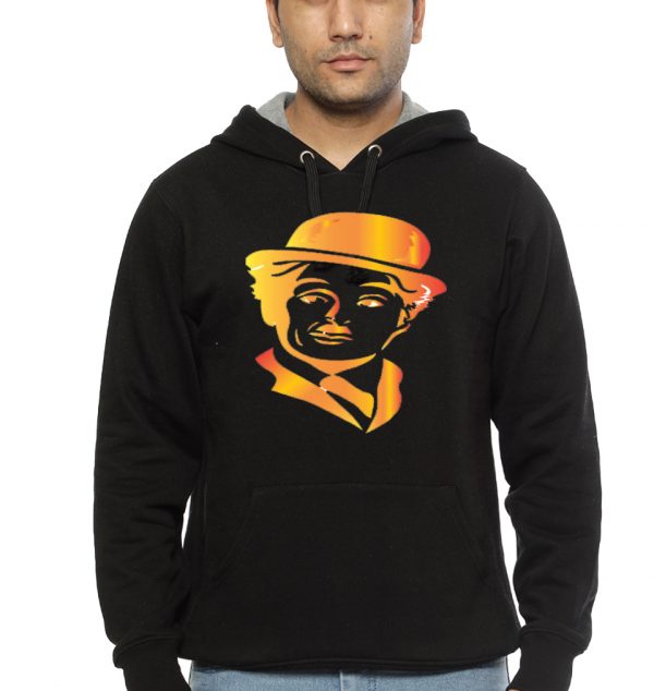 charlie chaplin Black Hoodie