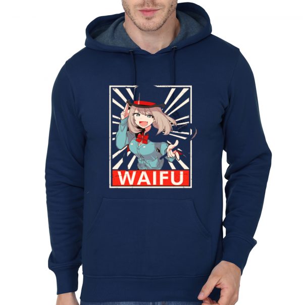 Tejina Senpai, Aesthetics v1 Navy Blue Hoodie