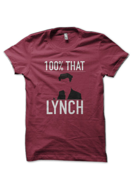 100% That David Lynch Maroon T-Shirt
