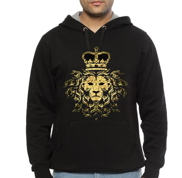 Vintage Gucci - Majestic Lion Black Hoodie