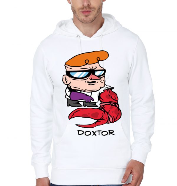 Doxtor White Hoodie