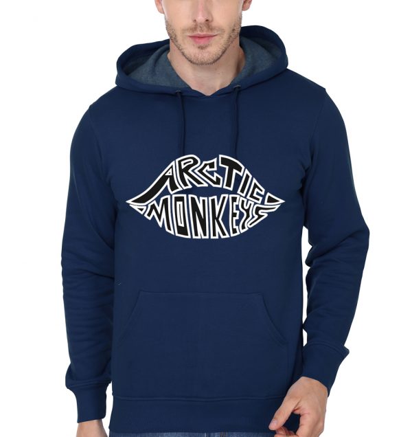 Arctic Monkeys Navy Blue Hoodie