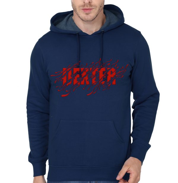 Dexter Navy Blue Hoodie