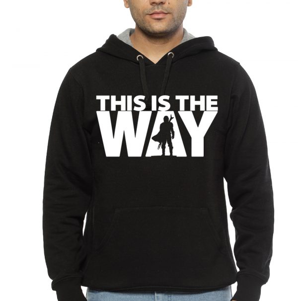 This Is The Way-The Mandalorian Black Hoodie