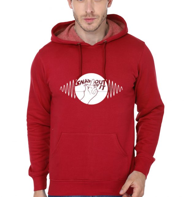 Snap Out Of It! Arctic Monkeys Red Hoodie