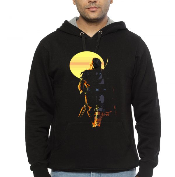 Mando -The Mandalorian Black Hoodie