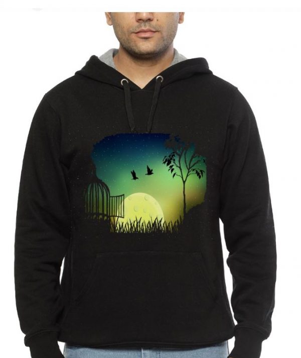 Released To Moonlight Black Hoodie