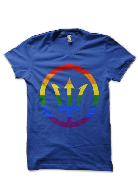 LGBT Pride - Percy Jackson Royal Blue T-Shirt