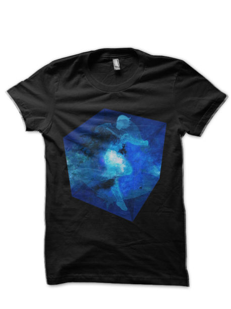 Tesseract Black Half Sleeve T-Shirt
