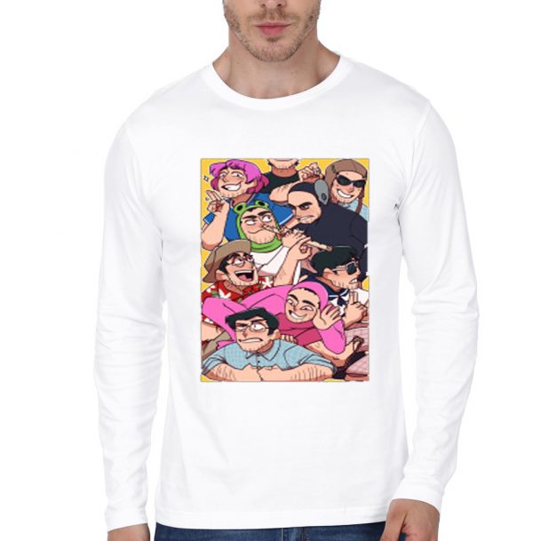 Filthy Frank Characters Full Sleeve T-Shirt