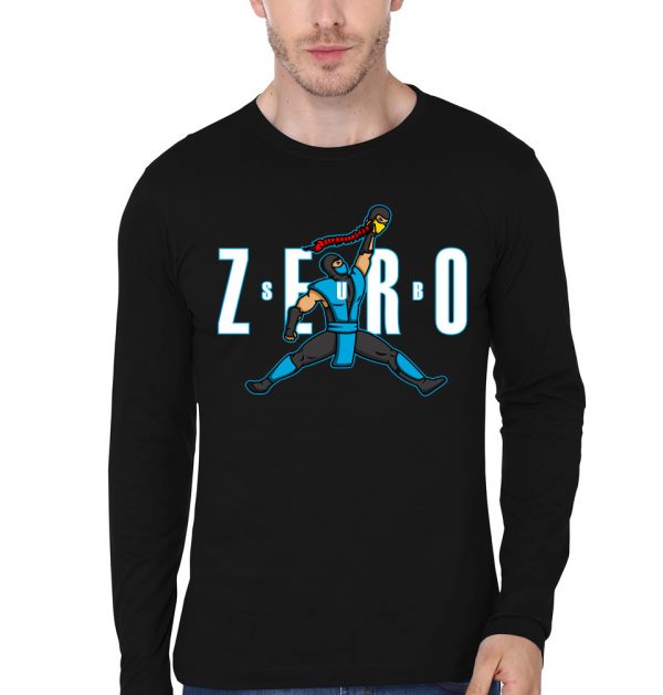 Air Zero Black Full Sleeve T-Shirt