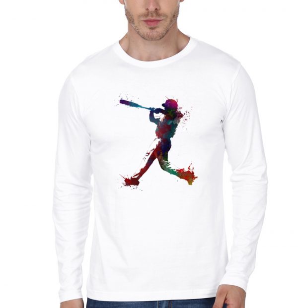 Baseball player #baseball #sport Full Sleeve T-Shirt