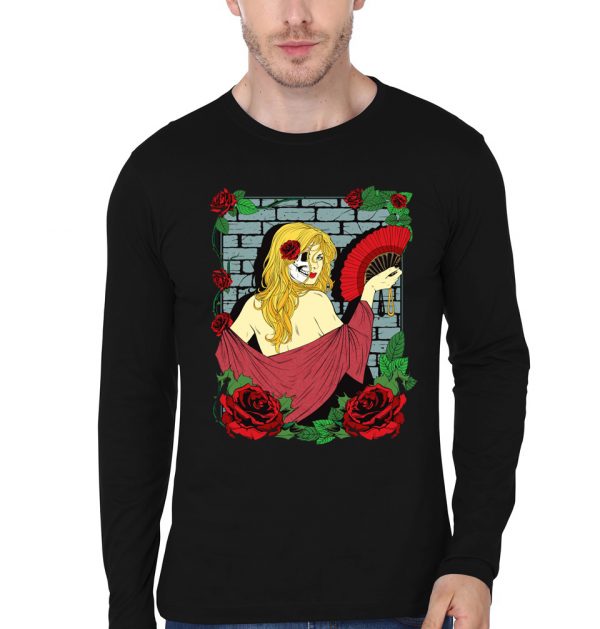 BEAUTY & DEATH Full Sleeve T-Shirt