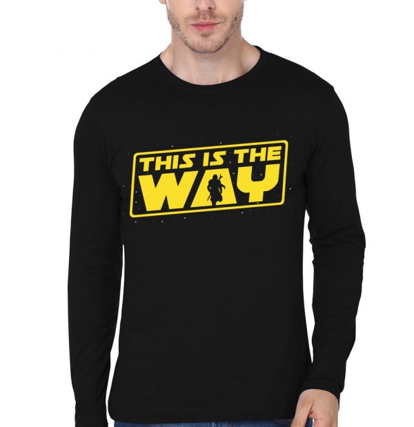 This is the Way Black T-Shirt