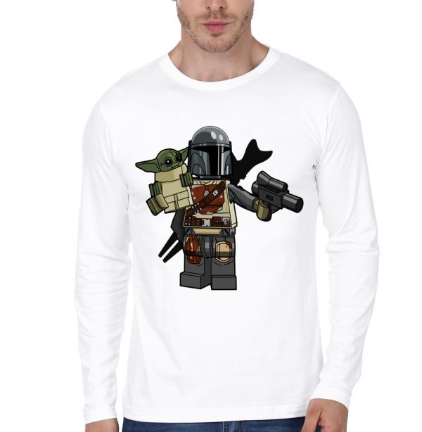 LEGO Mandalorian White T-Shirt