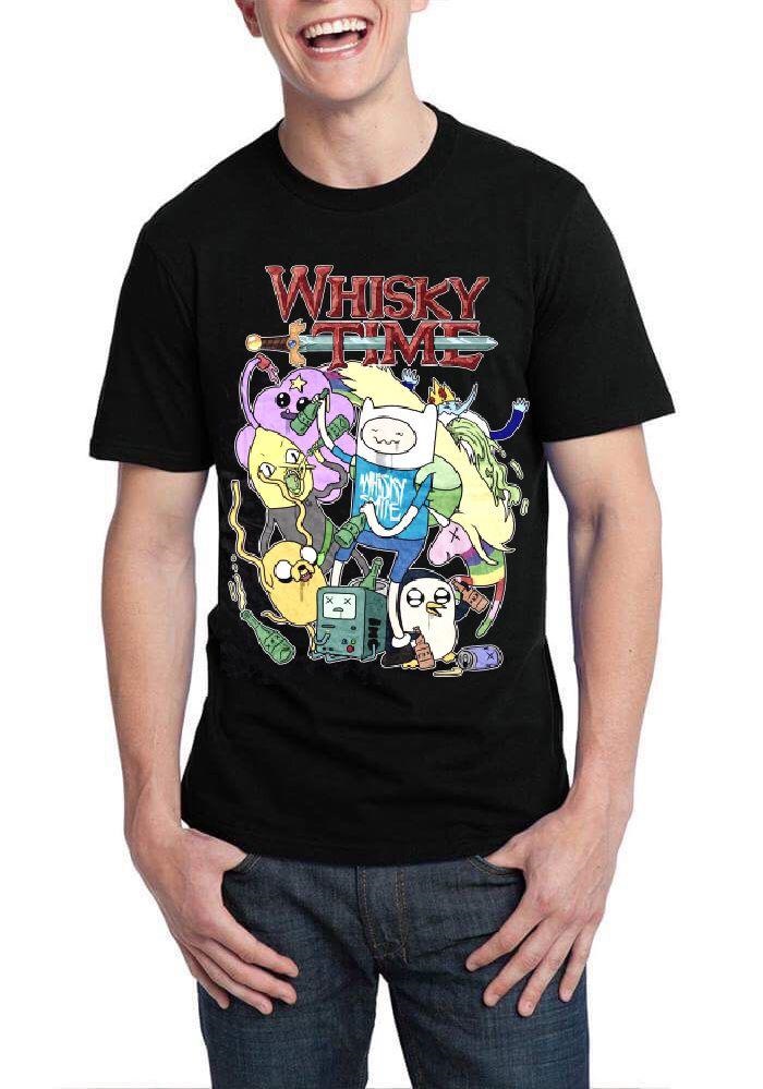 Adventure Time Whiskey Time T-Shirt - Swag Shirts