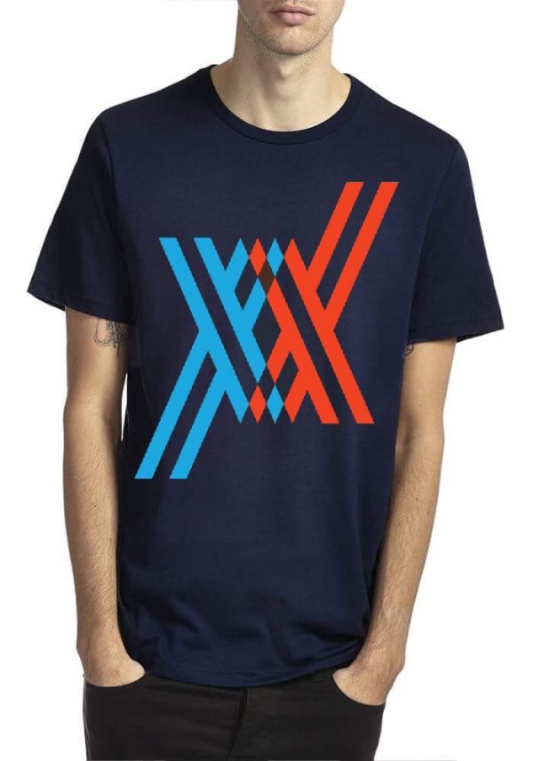 Darling In The Franxx Navy Blue T-Shirt