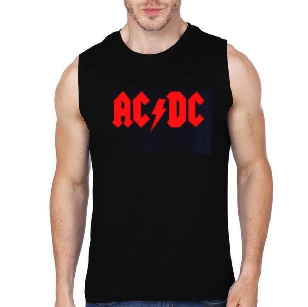 AC DC Sleeveless T-Shirt