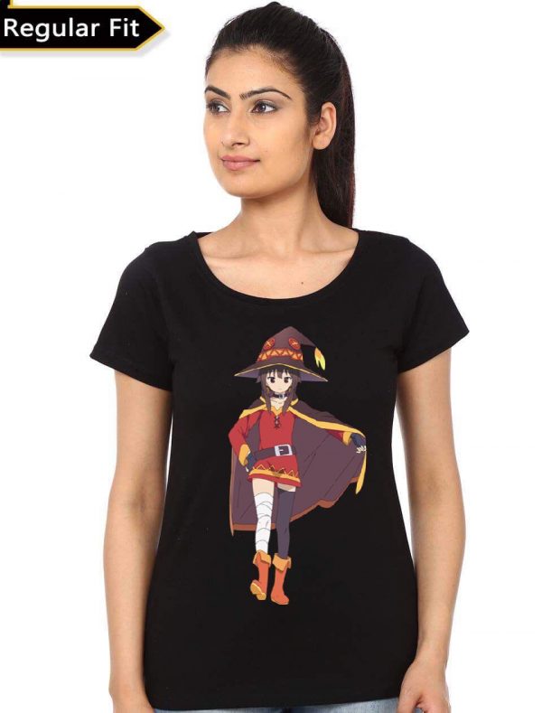 Megumin Black Girls T-Shirt