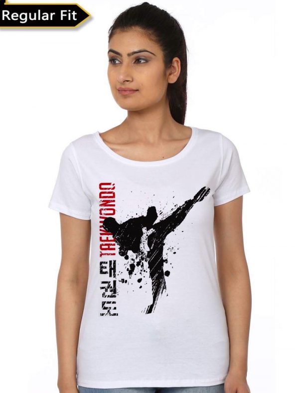 Taekwondo White T-Shirt