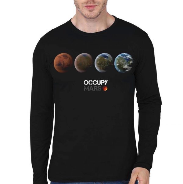 Occupy Mars Full Sleeve T-Shirt