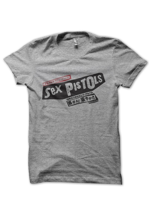 The Sex Pistols | Official Band T-Shirt | Filthy Lucre Japan (Back Pri –  HeyRusty