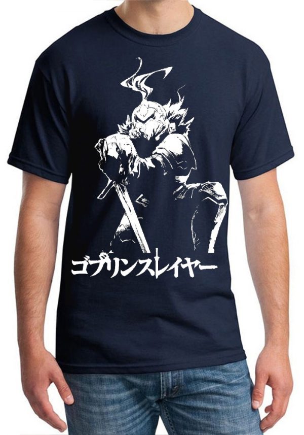 Goblin Slayer Navy Blue T-Shirt