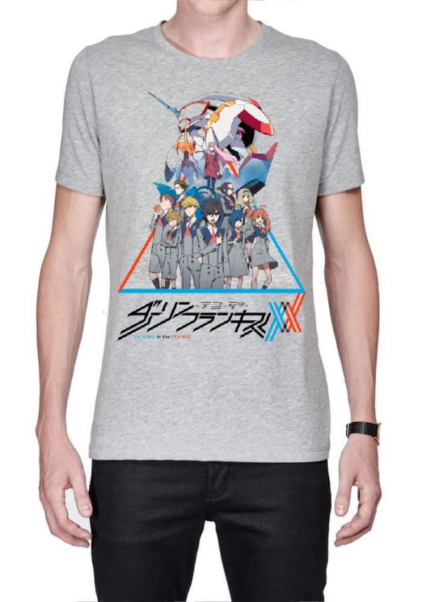 Darling In The Franxx Grey T-Shirt