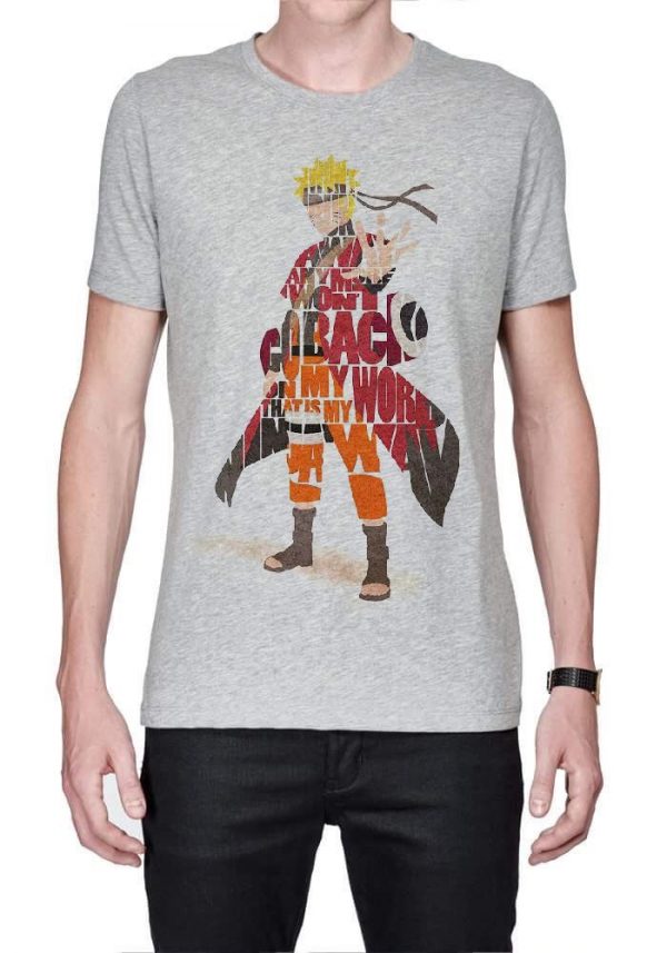 Naruto Grey T-Shirt