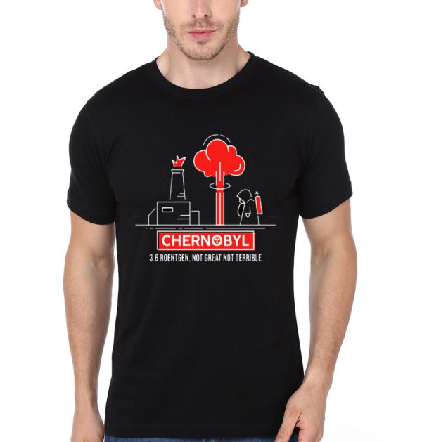 3.6 Roentgen, Not Great Not Terrible Black T-Shirt