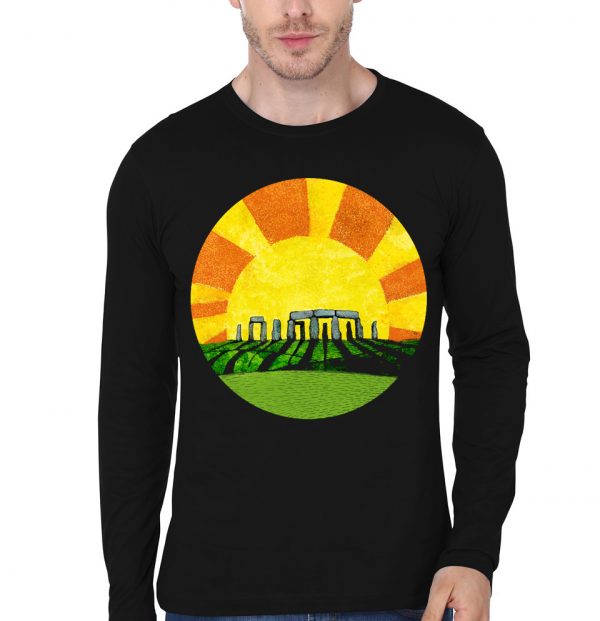 Rising Sun Black T-Shirt