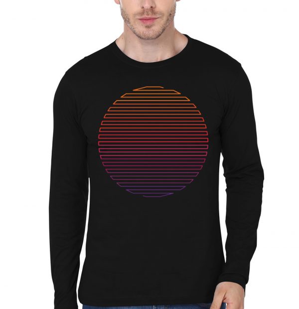 Linear Light Black T-Shirt