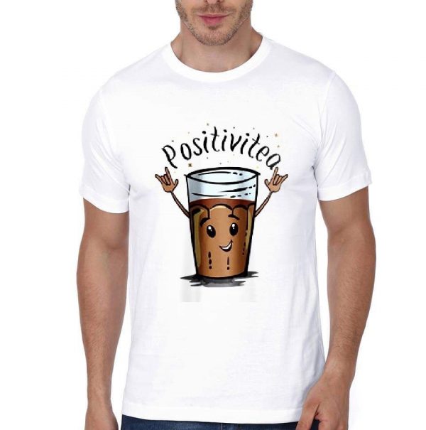 Positivitea Chai White T-Shirt