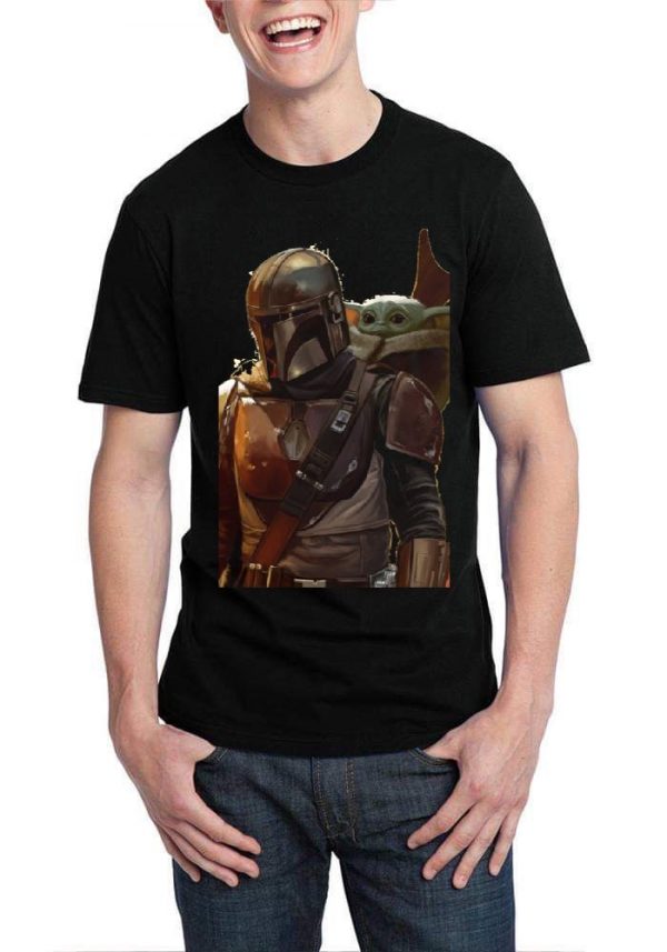 The Mandalorian And Baby Yoda T-Shirt