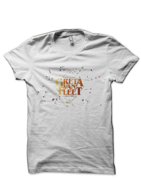 Greta Van Fleet White T-Shirt