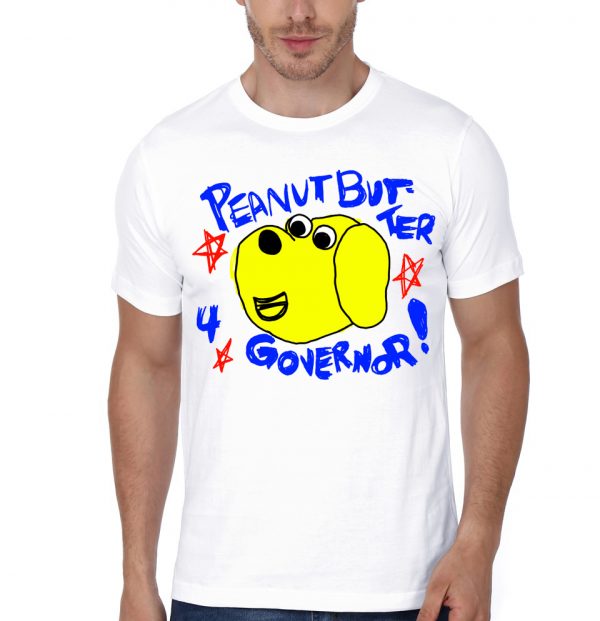 Mr PB 4 Governor White T-Shirt