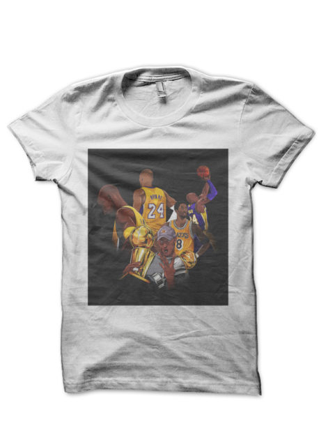 Kobe Bryant White T-Shirt