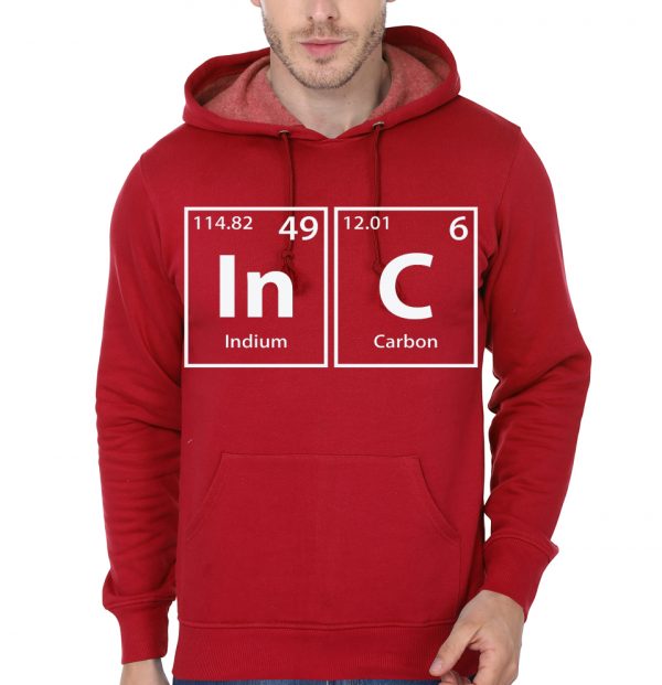 Inc (In-C) Periodic Elements Spelling Red Hoodie