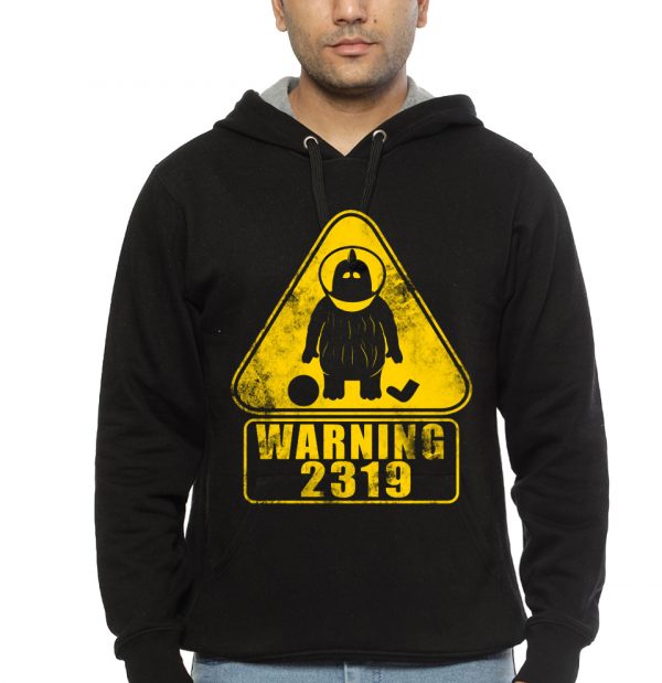 Warning 2319 Black Hoodie