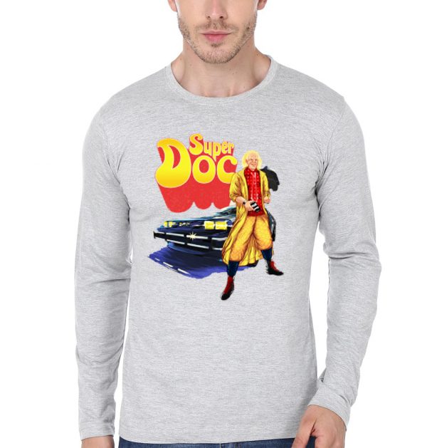 The Other Time Doctor-Back to the Future Grey T-Shirt