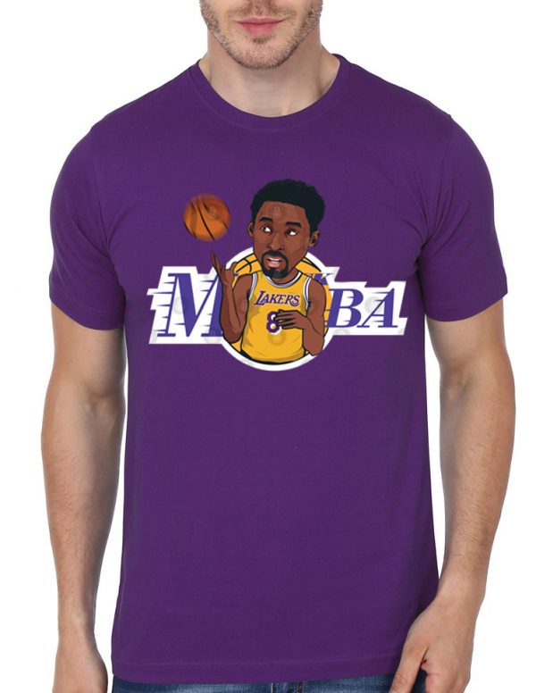 Kobe Bryant Black Mamba Purple T-Shirt