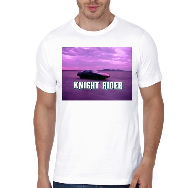 Knight Rider White T-Shirt